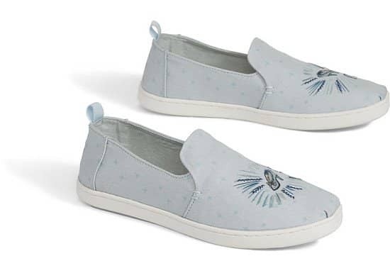 Disney x toms silver cinderella glitter mesh women's deconstructed alpargatas new arrivals