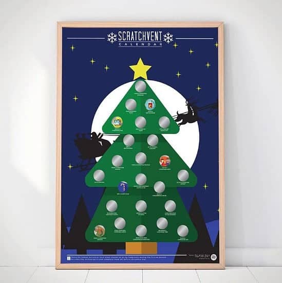 NEW - SCRATCHVENT CALENDAR £9.99!