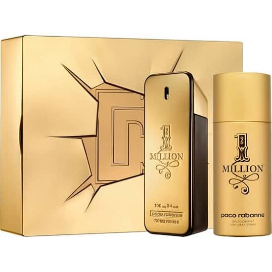 CHRISTMAS GIFT SETS - Paco Rabanne Paco 1 Million Eau de Toilette Gift Set £47.00!