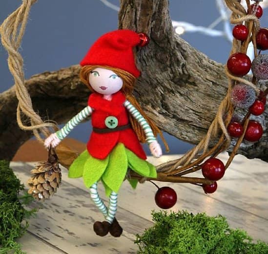 Elf Christmas Tree Decoration - £20.00!