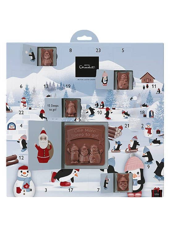 CHRISTMAS ADVENT CALENDARS - Hotel Chocolat Up to Snow Good Advent Calendar £8.00!