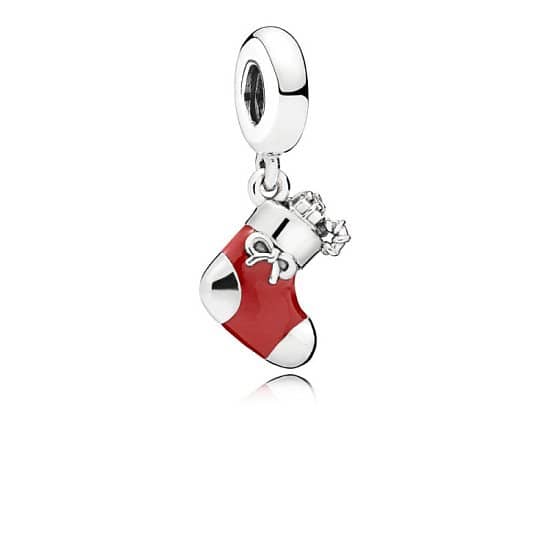 CHRISTMAS GIFTS - FESTIVE STOCKING PENDANT CHARM £35.00!