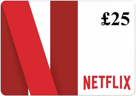 WIN - £25 Netflix Gift Card