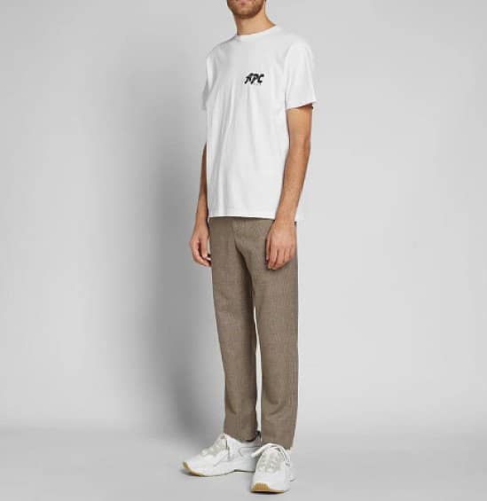 SALE, SAVE ON APC CLOTHING - A.P.C. U.S. RICHIE LOGO TEE!