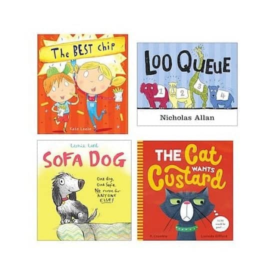 SALE ON CHILDRENS BOOKS - Funny Picture Books Pack x 4!