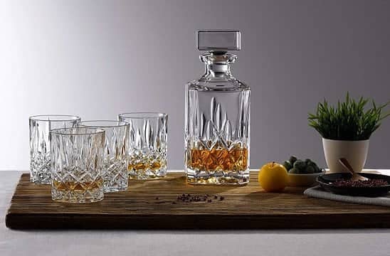SALE, UP TO 50% OFF GLASS WEAR - Seasons Decanter Set: Decanter and 6 Tumbler Glasses!