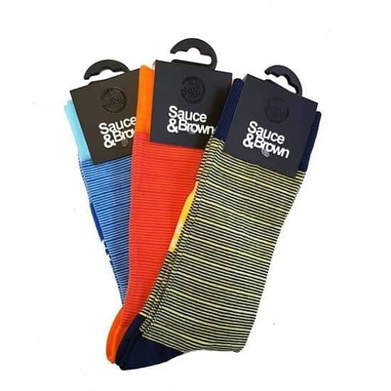 Treat your friends and family to a Gift Pack of Socks: £25.00!
