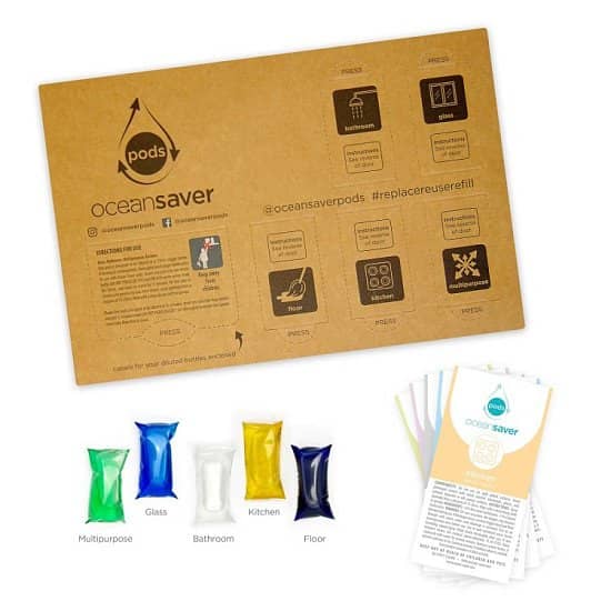 OceanSaver® Cleaning Pods 5 Pack - £6.99!