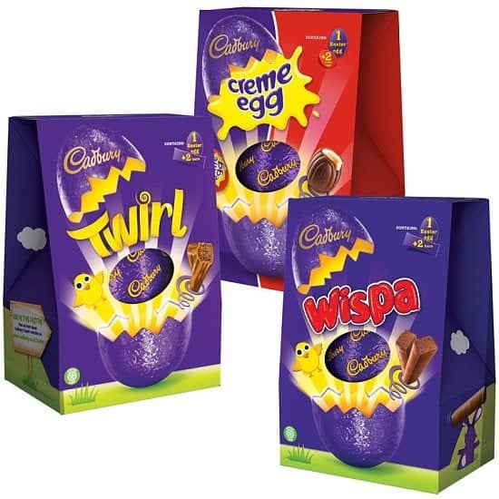 Save- CADBURY LARGE EASTER EGGS