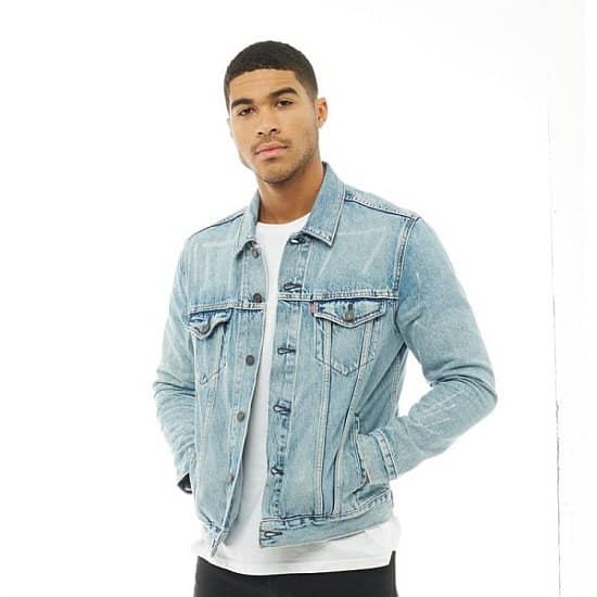 SALE - Levi's Mens The Trucker Jacket Rolled Up Dollar Trucker!