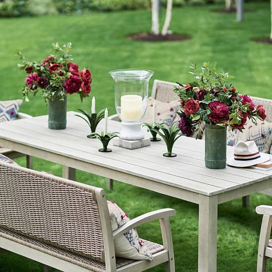 FREE DELIVERY & 10% OFF WITH CODE SET10  -  Sandsend Outdoor Dining Set, Small