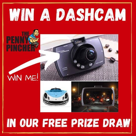 Win A Dashcam With The Penny Pincher