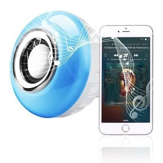 ZHAO Colour Changing Bulb/Bluetooth Speaker