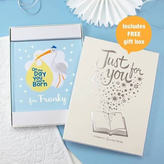 10% Off Personalised On The Day You Were Born Book