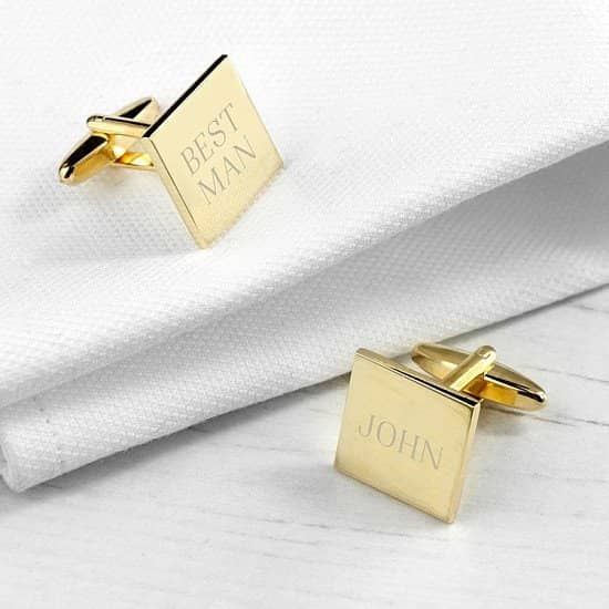 10% Off Personalised Cufflinks