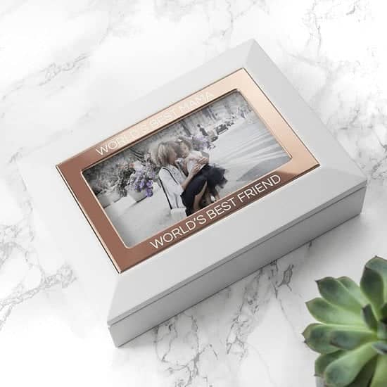 Get 10% off this Personalised Jewellery Box