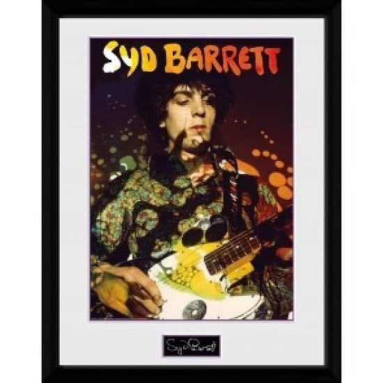 New Sid Barrett Guitar Collectors Print