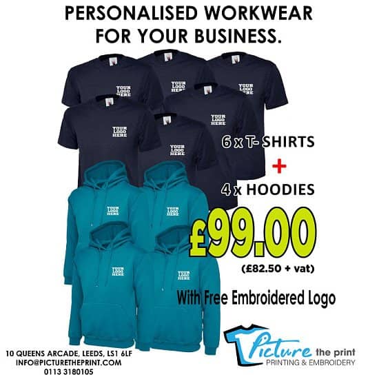 Fantastic personalised workwear.