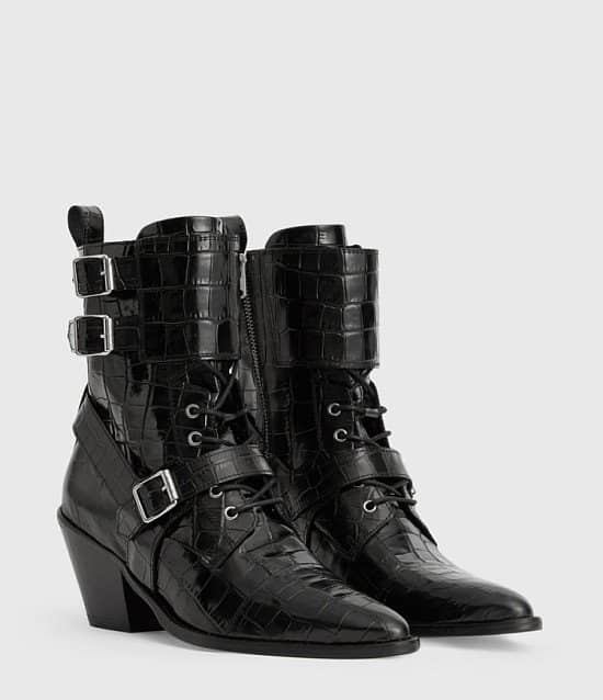 30% OFF BLACK FRIDAY - ALIX CROCODILE BOOT