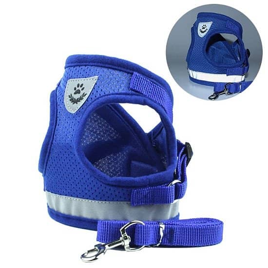 Pet's Adjustable Reflective Harness