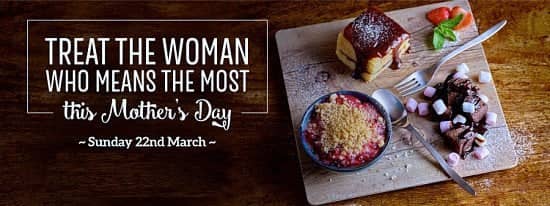 Mother's Day 2020 at Toby Carvery!