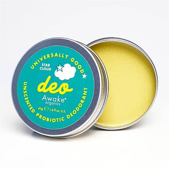 Natural Deodorant Tin – Unscented (Soda Free): £12.00!