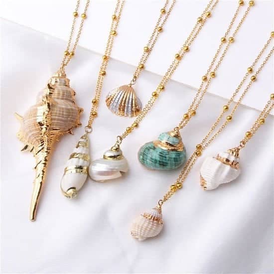 Natural Sea Shell Necklaces, Bargain Prices