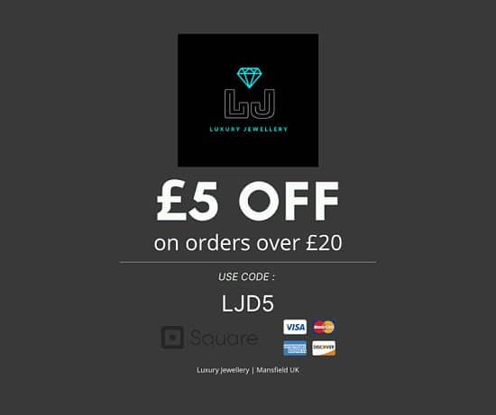 £5 OFF ON ORDERS OVER £20 | LUXURY JEWELLERY