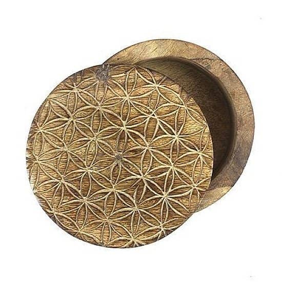 Flower of Life Wood Box Regular - price £15.00!