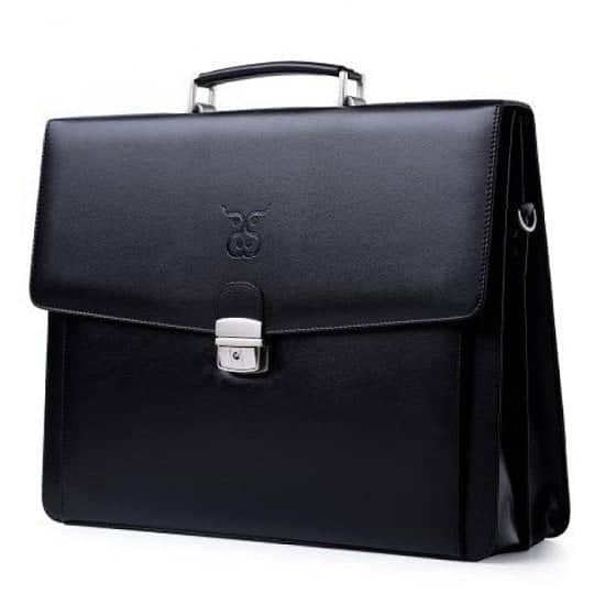 MADURA BLACK LABEL LEATHER BRIEFCASE £37.50 (75% discount) + free postage. Use Code: SNIZL75