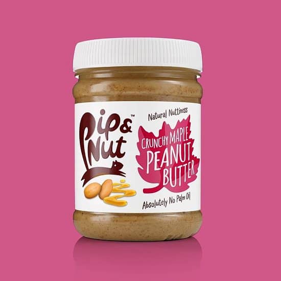 CRUNCHY MAPLE PEANUT BUTTER JAR - £2.25!