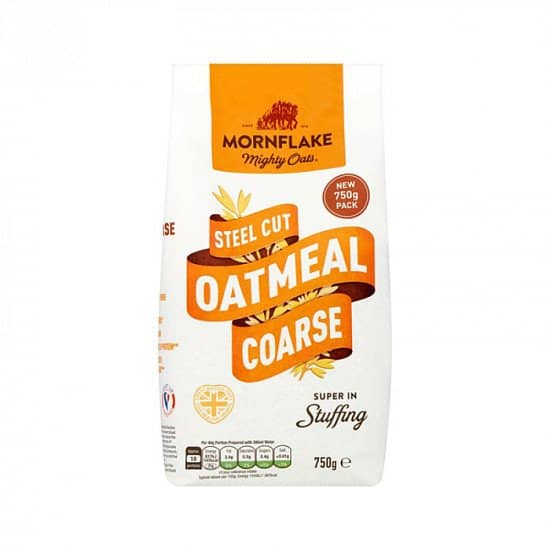 Mornflake Steel Cut Oatmeal Coarse 750g: £1.79!