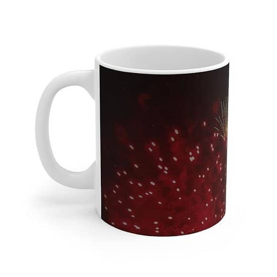 Fireworks Black Range Mug 11oz