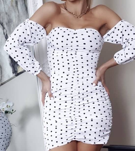 Polka dot Bardot Dresses