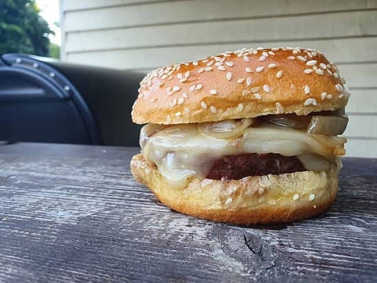 The Osso Burger at Meat and Cleaver...