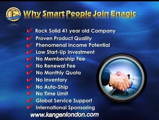 Way smart people join Enagic