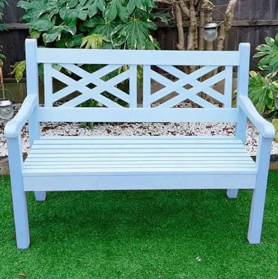 Salcombe 2 Seater Zero Maintenance Bench - Blue: £399.99!