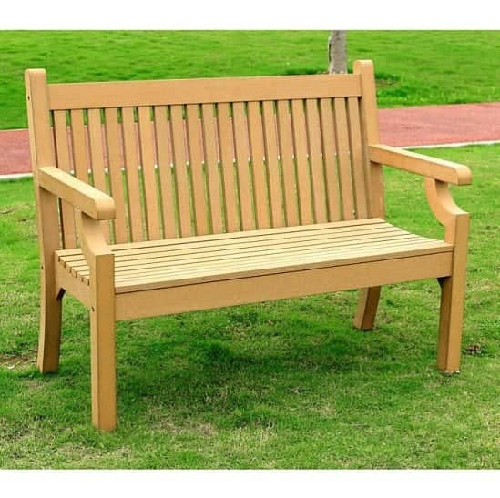 2 Seater Zero Maintenance Bench - Teak: £349.99!