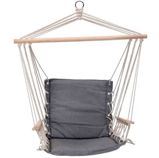 Hanging Hammock Chair - Grey: £49.99!