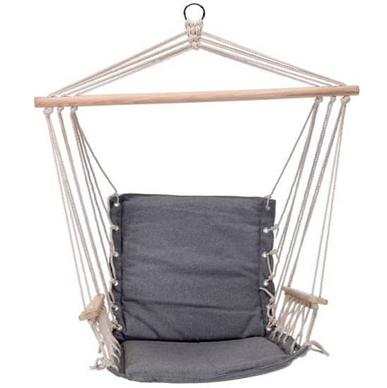 Hanging Hammock Chair - Grey: £49.99!