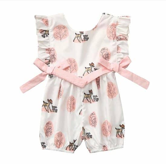 Baby girls bambi romper