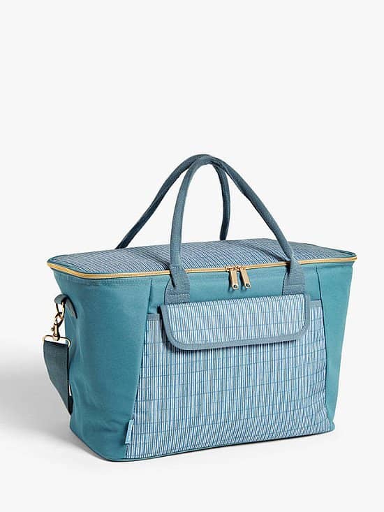 Picnic Month: John Lewis & Partners Meadow Extra Large Picnic Cooler Bag, 30L, Blue/Multi - £25.00!