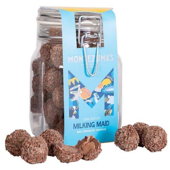 National Chocolate Day - MILKING MAID TRUFFLE JAR