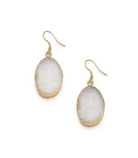 RISHIMA DRUZY DROP EARRINGS - £45.00!