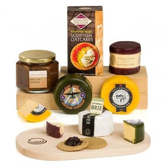 Perfect for National Picnic Month - The Complete British Cheese Board: £42.50!