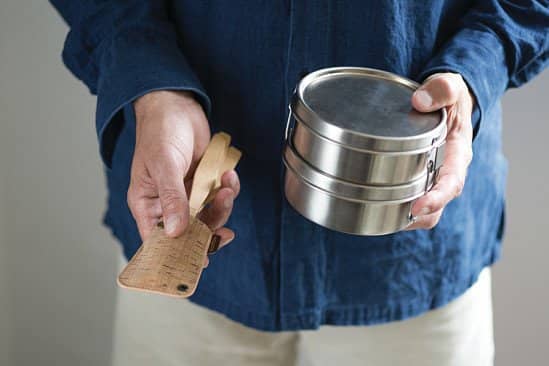 Perfect for National Picnic Month - Bambu Bamboo Utensil Travel Set with Cork Pouch: £12.95!