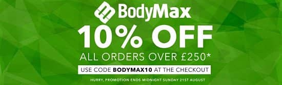 10% Off Bodymax Fitness