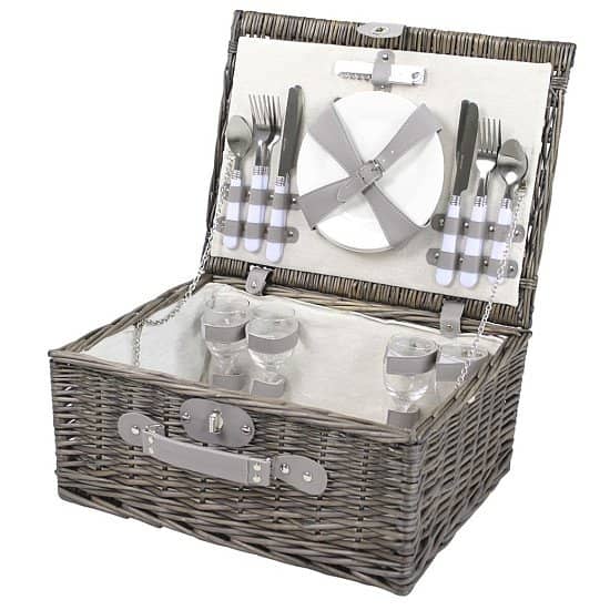 Perfect for National Picnic Month - Monaco 4 Person Picnic Hamper, now just £29.99!