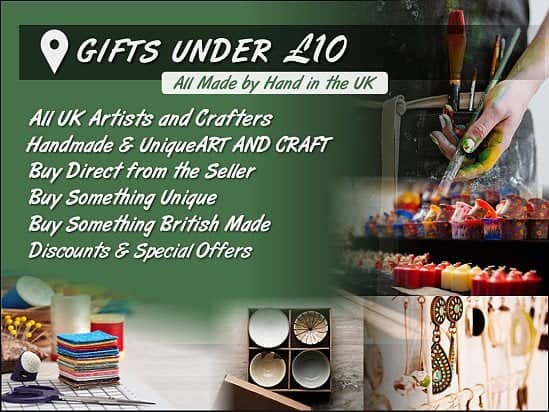 Local Art and Craft Gifts - £10 and Under!