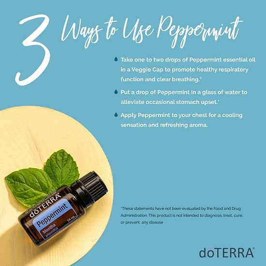 Migraine? Headache? doTERRA Peppermint Essential Oil - Natural Remedy